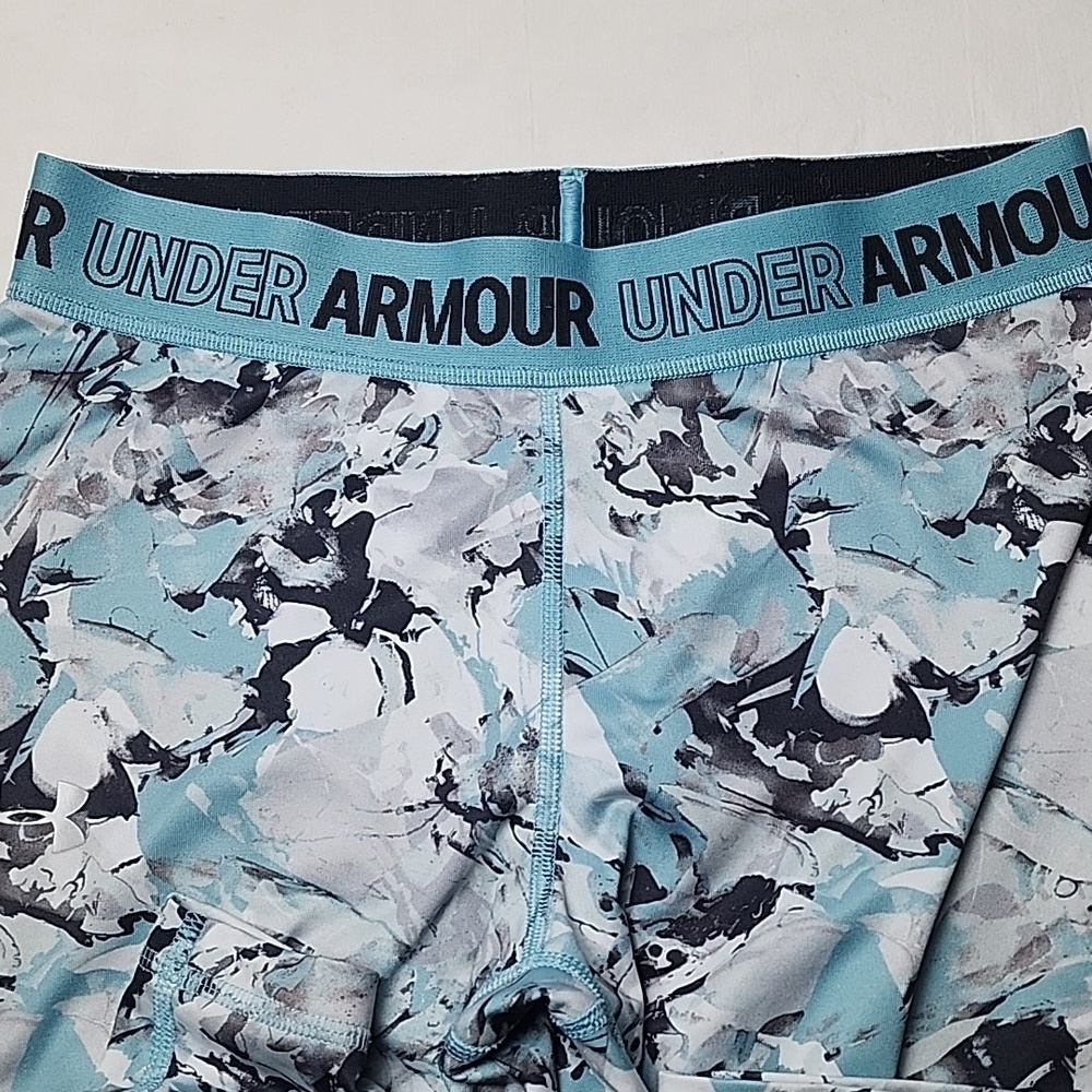 Under Armour Teal and Black Athletic Set Sports Bra Leggings XS - Picture 8 of 10